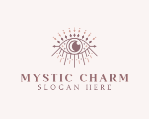 Mystical Tarot Eye logo design