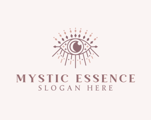 Mystical Tarot Eye logo design