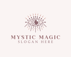 Mystical Tarot Eye logo design