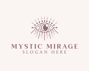 Mystical Tarot Eye logo design