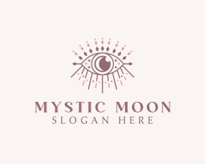 Mystical Tarot Eye logo design