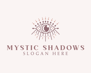 Mystical Tarot Eye logo design