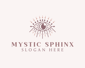 Mystical Tarot Eye logo design