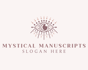 Mystical Tarot Eye logo design