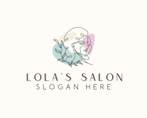 Woman Beauty Salon logo design