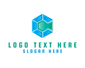 Hexagon Business Letter C   logo