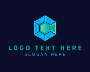 Hexagon Business Letter C   logo