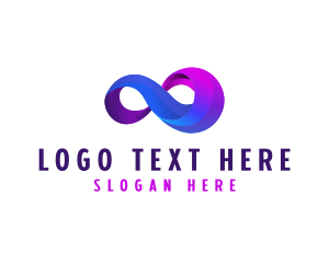 Gradient Infinity Loop logo