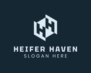 Organization Firm Letter HH logo design