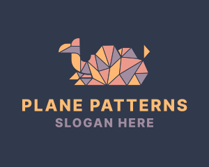 Geometric Camel Mosaic logo