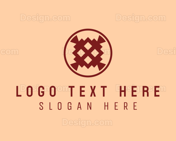 Boho Tribal Pattern Logo