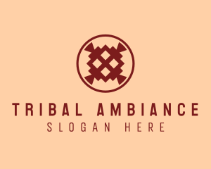 Boho Tribal Pattern logo design