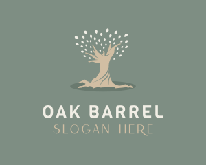 Oak Tree Nature Park logo design