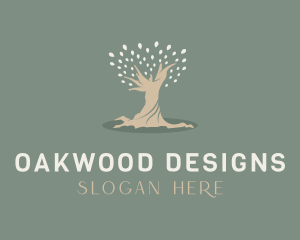 Oak Tree Nature Park logo design