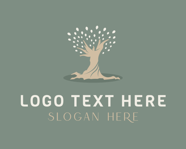 Oak Tree logo example 3