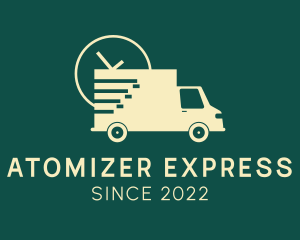 Express Delivery Truck logo design