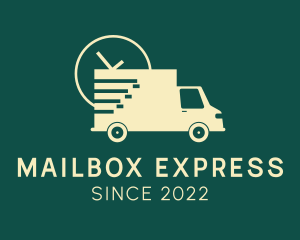 Express Delivery Truck logo design