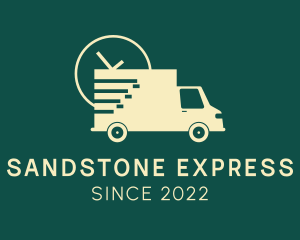 Express Delivery Truck logo design