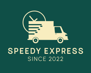 Express Delivery Truck logo