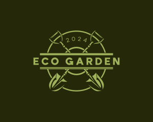 Shovel Landscaping Tool logo design