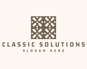 Tile Flooring Pattern logo design