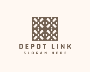 Tile Flooring Pattern logo design