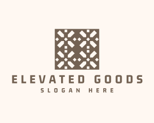 Tile Flooring Pattern logo design