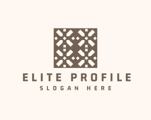 Tile Flooring Pattern logo design