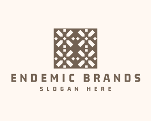 Tile Flooring Pattern logo design