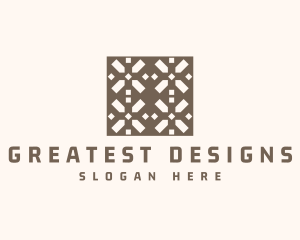 Tile Flooring Pattern logo design