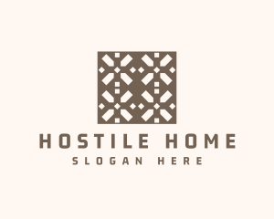 Tile Flooring Pattern logo design