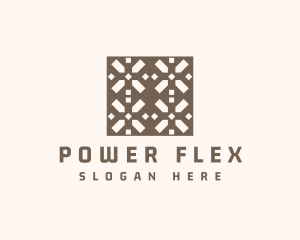 Tile Flooring Pattern logo design