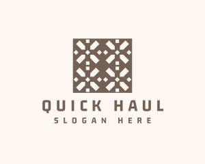 Tile Flooring Pattern logo design