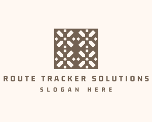 Tile Flooring Pattern logo design