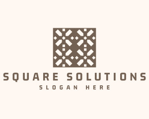 Tile Flooring Pattern logo design