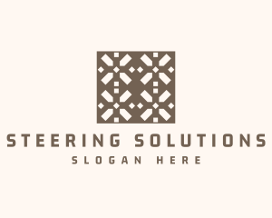 Tile Flooring Pattern logo design