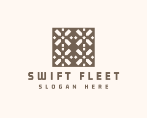 Tile Flooring Pattern logo design