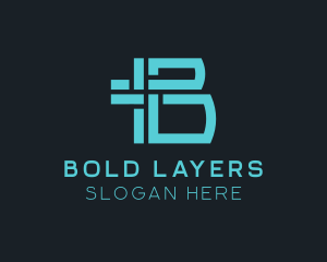 Stripe Line Business logo design