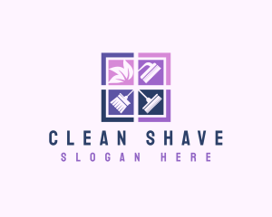 Clean Housekeeping Sanitation logo design