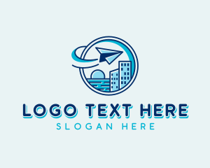 Plane Forwarding Logistics Logo