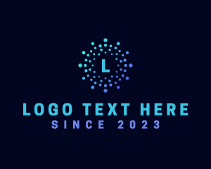 Creative Tech Particle logo
