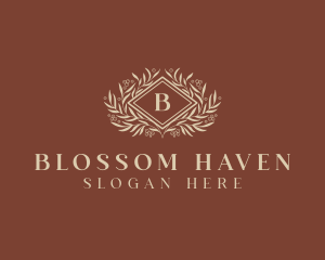 Flower Wreath Florist logo