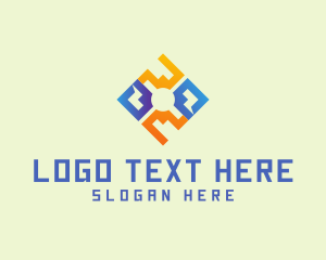 Geometric Diamond Business logo