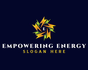 Lightning Bolt Energy logo design