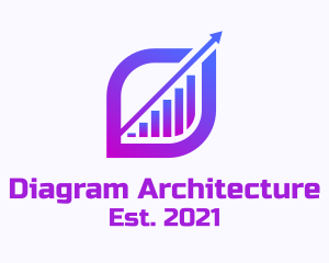 Purple Bar Diagram  logo