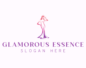 Beauty Pageant Woman logo