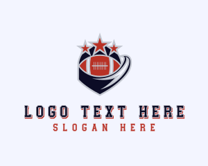 Football - American Football Sports logo design