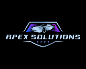 Car Sedan Automotive logo design