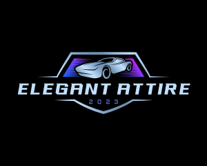 Car Sedan Automotive logo design