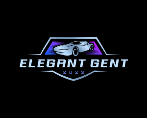 Car Sedan Automotive logo design